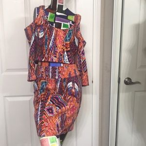 Bebe skirt set NWOT